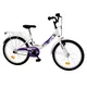 Detský bicykel DHS Miss Twenty 2002 20" - modrá - biela