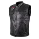 Moto vesta W-TEC Black Heart Rumbler II - čierna - čierna