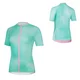 Dámsky cyklistický dres s krátkym rukávom Etape Donna 2.0 - mint - mint