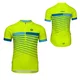 Detský cyklo dres Etape Lucky - ružová/limeta - žlutá fluo/modrá