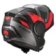 Výklopná moto prilba LS2 FF902 Scope II Duria Black Red