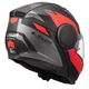 Výklopná moto prilba LS2 FF902 Scope II Duria Black Red