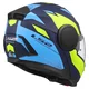 Výklopná moto prilba LS2 FF902 Scope II Duria Blue H-V Yellow