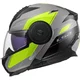 Výklopná moto prilba LS2 FF902 Scope II Duria Grey H-V Yellow
