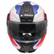 Výklopná moto prilba LS2 FF902 Scope II Duria White Blue Red