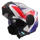 Výklopná moto prilba LS2 FF902 Scope II Duria White Blue Red