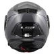 Výklopná moto prilba LS2 FF902 Scope II Oxyd Black Titanium