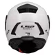 Výklopná moto prilba LS2 FF902 Scope II Solid Gloss White