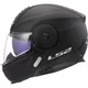 Výklopná moto prilba LS2 FF902 Scope II Solid Matt Black