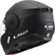 Výklopná moto prilba LS2 FF902 Scope II Solid Matt Black