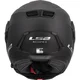 Výklopná moto prilba LS2 FF902 Scope II Solid Matt Black