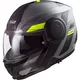 Výklopná moto prilba LS2 FF902 Scope Grey H-V Yellow