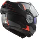 Preklápacia moto prilba LS2 FF906 Advant Codex Matt Black Titanium P/J