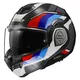 Preklápacia moto prilba LS2 FF906 Advant Sport Gloss Black Blue Red P/J
