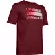 Pánske tričko Under Armour Team Issue Wordmark SS - White - Cordova