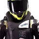 Závodná airbagová vesta Helite e-GP Air - čierno-biela