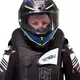 Závodná airbagová vesta Helite e-GP Air - čierno-biela
