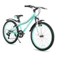Juniorský horský bicykel Hiland Climber 24" • 140-160 cm - čierna