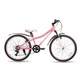 Juniorský horský bicykel Hiland Climber 24" • 140-160 cm - čierna - ružová
