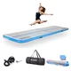 Airtrack inSPORTline Airstunt 400x100x10 cm biely s elektrickou pumpou