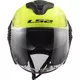 Moto prilba LS2 OF570 Verso - Spin Matt Hi Vis Yellow