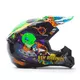 Detská motokrosová prilba Fly Racing Kinetic Youth Invasion - zeleno-čierna
