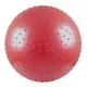 Gymnastická a masážna lopta inSPORTline 55 cm - červená