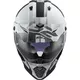 Moto prilba LS2 MX436 Pioneer Evo - Evolve Red White
