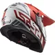 Moto prilba LS2 MX436 Pioneer Evo - Evolve Red White