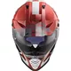 Moto prilba LS2 MX436 Pioneer Evo - Evolve Red White