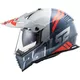 Moto prilba LS2 MX436 Pioneer Evo - Evolve Red White