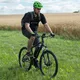 Cyklo rukavice W-TEC Bravoj - modro-čierna