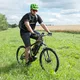 Cyklo rukavice W-TEC Bravoj - modro-čierna