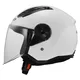 Moto prilba LS2 OF616 Airflow II Solid Gloss White