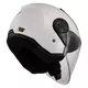 Moto prilba LS2 OF616 Airflow II Solid Gloss White
