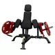 Izolovaný biceps - Steelflex PlateLoad line PLBC - čierno-červená - čierno-červená