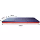 Skladacia gymnastická žinenka inSPORTline Pliago 195x90x5 cm - modrá