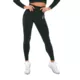 Dámske legíny Boco Wear Bottle Green Cropped - zelená - zelená