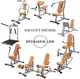 Posilňovač prsných svalov - Hydraulicline CPD800 - čierna