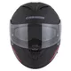 Moto prilba Cassida Compress 2.0 Refraction P/J - čierna matná/šedá/žltá fluo