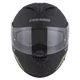 Moto prilba Cassida Compress 2.0 Refraction P/J - čierna matná/šedá/žltá fluo