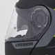 Moto prilba Cassida Compress 2.0 Refraction P/J - čierna matná/šedá/žltá fluo