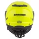 Moto prilba Cassida Compress 2.0 Refraction P/J - čierna matná/šedá/žltá fluo