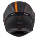 Moto prilba Cassida Integral 3.0 Turbohead - čierna matná/oranžová/modrá