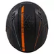 Moto prilba Cassida Integral 3.0 Turbohead - čierna matná/oranžová/modrá