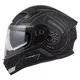 Moto prilba Cassida Integral 3.0 Turbohead - čierna matná/oranžová/modrá