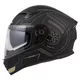 Moto prilba Cassida Integral 3.0 Turbohead - čierna matná/oranžová/modrá