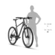 Crossový bicykel KELLYS PHANATIC 30 28" - model 2025 - Dark Plum