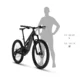 Celoodpružený elektrobicykel Kellys Theos F60 SH 725Wh 29"/27,5" - model 2025 - Anthracite