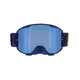 Motokrosové okuliare RedBull Spect Strive Panovision, modré matné, plexi modré zrkadlové
